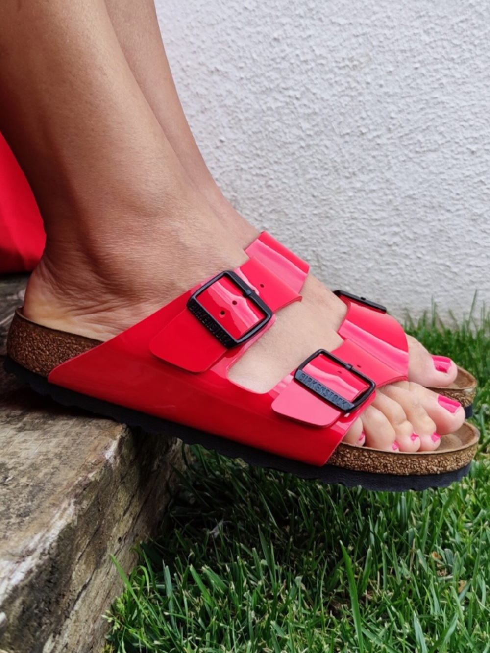 Birkenstock Arizona BS Patent Cherry Size 40